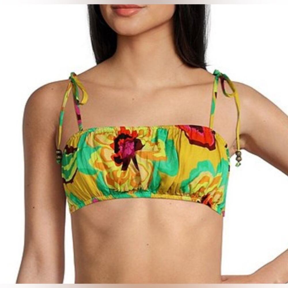 GB Floral Printed Coordinating Crop Top Size S